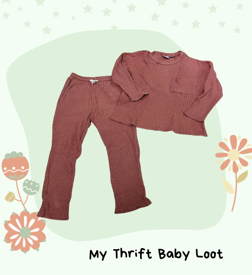 Preloved Zara girls co ord set (4-5 years)